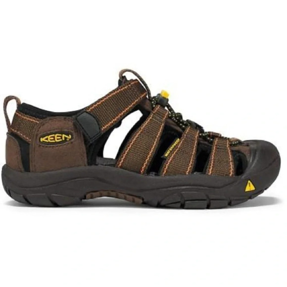 KEEN Big Kids Newport H2 Sandal Waterproof Brown 4 - Picture 1 of 14